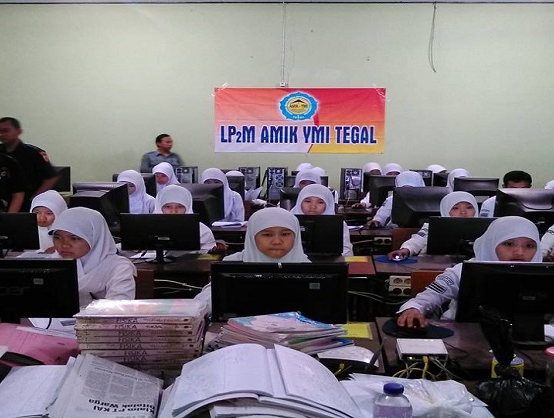 AMIK YMI Tegal adakan Uji Kompetensi TIK di MAN Pemalang