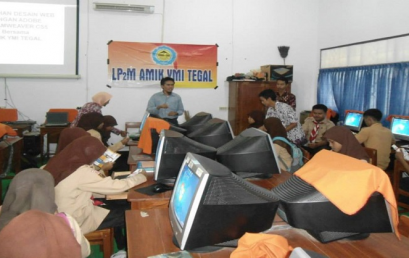 AMIK YMI Tegal Mengadakan Workshop Web Design di SMK N 1 Dukuhturi Kab. Tegal