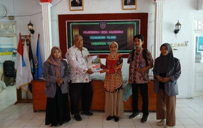MoU antara Digitech University dengan Kepala Desa Kaligayam