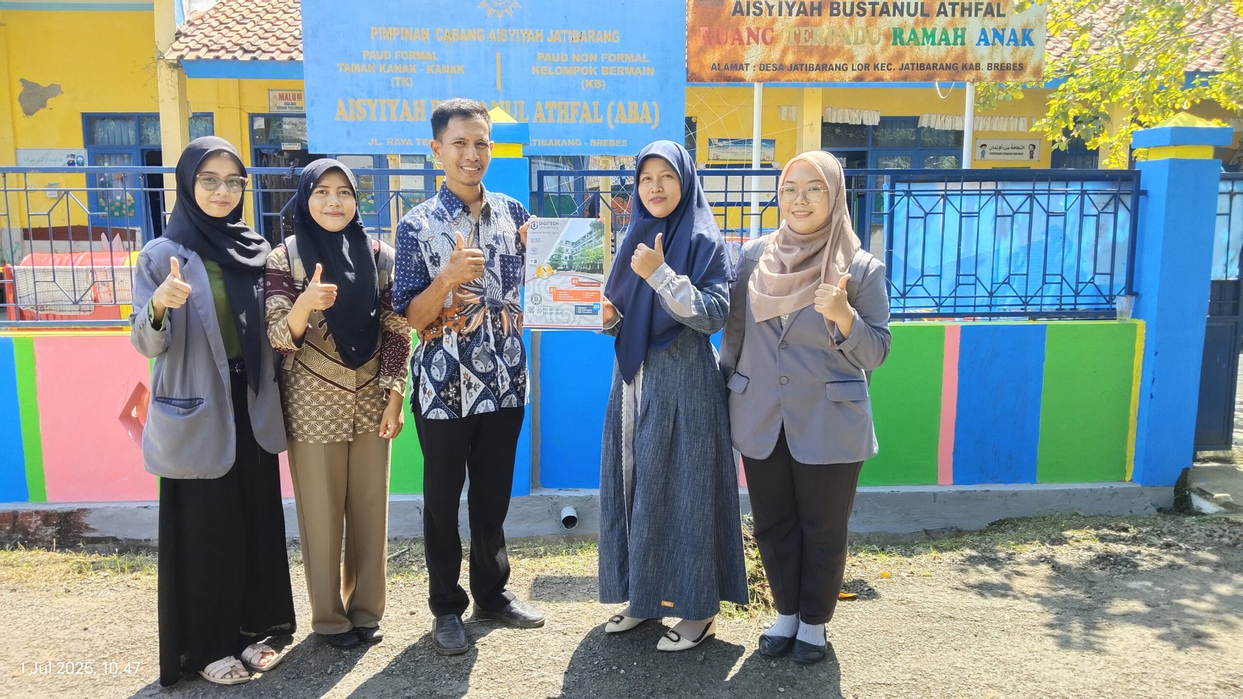 Universitas Teknologi Digital Menjalin Kerja Sama dengan TK Aisyiyah Bustanul Atfal