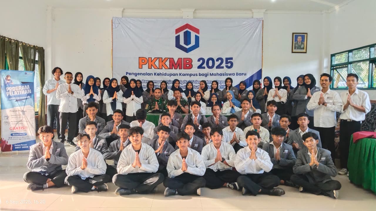 Universitas Teknologi Digital Selenggarakan PKKMB di Zipur Slawi, Tanamkan Disiplin dan Jiwa Kepemimpinan pada Mahasiswa Baru