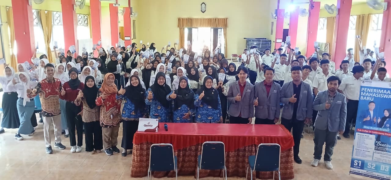 Universitas Teknologi Digital Gelar Sosialisasi Penerimaan Mahasiswa Baru di SMKN 2 Slawi