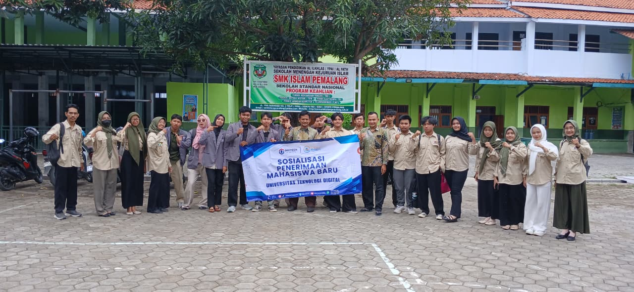 Universitas Teknologi Digital Gelar Sosialisasi Penerimaan Mahasiswa Baru Di SMK Islam Pemalang Universitas Teknologi Digital Gelar Sosialisasi Penerimaan Mahasiswa Baru Di SMK Islam Pemalang