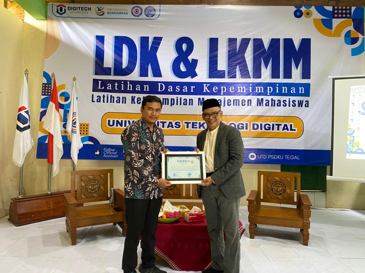 Universitas Teknologi Digital Menyelenggarakan   LDK dan LKMM