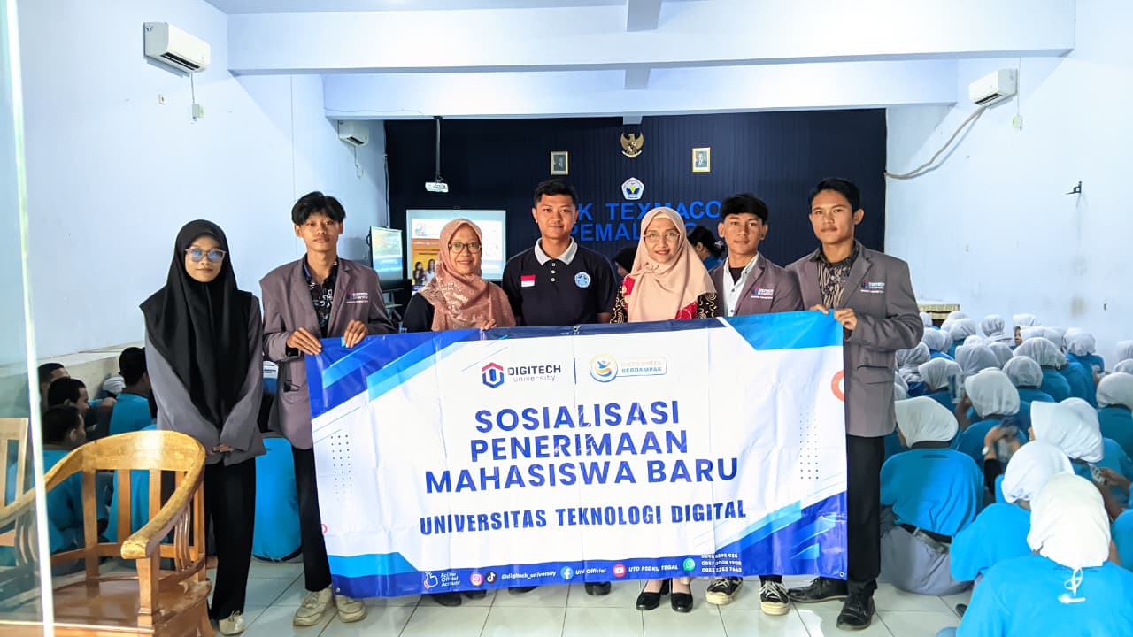 Universitas Teknologi Digital Sosialisasi Penerimaan Mahasiswa Baru Di SMK Texmaco Pemalang