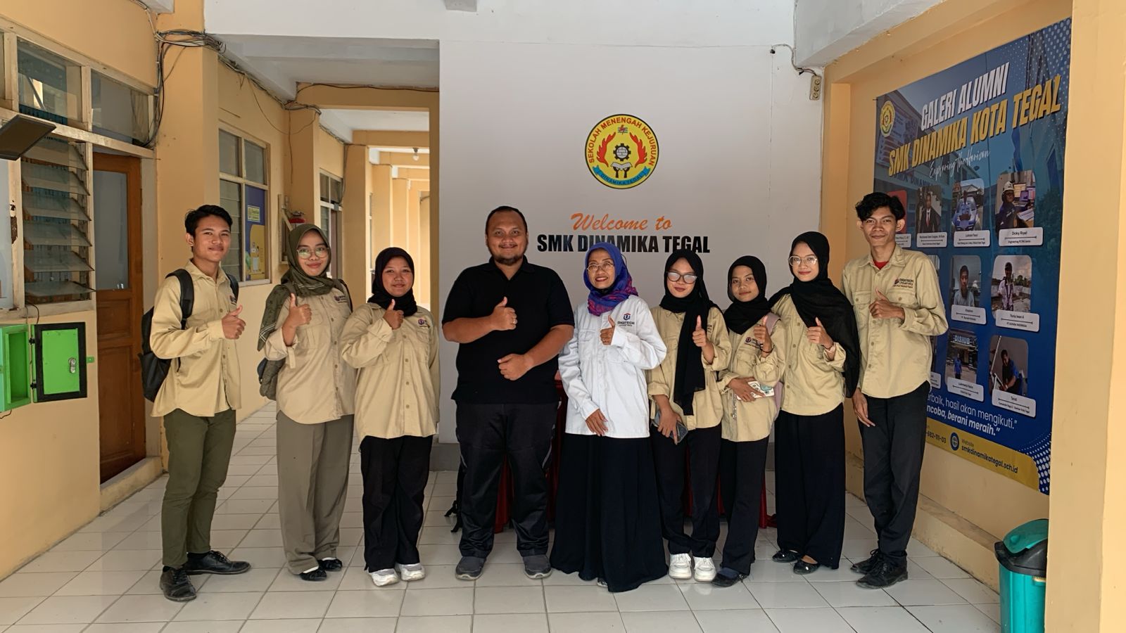 Universitas Teknologi Digital Gelar Sosialisasi PMB di SMK Dinamika Kota Tegal