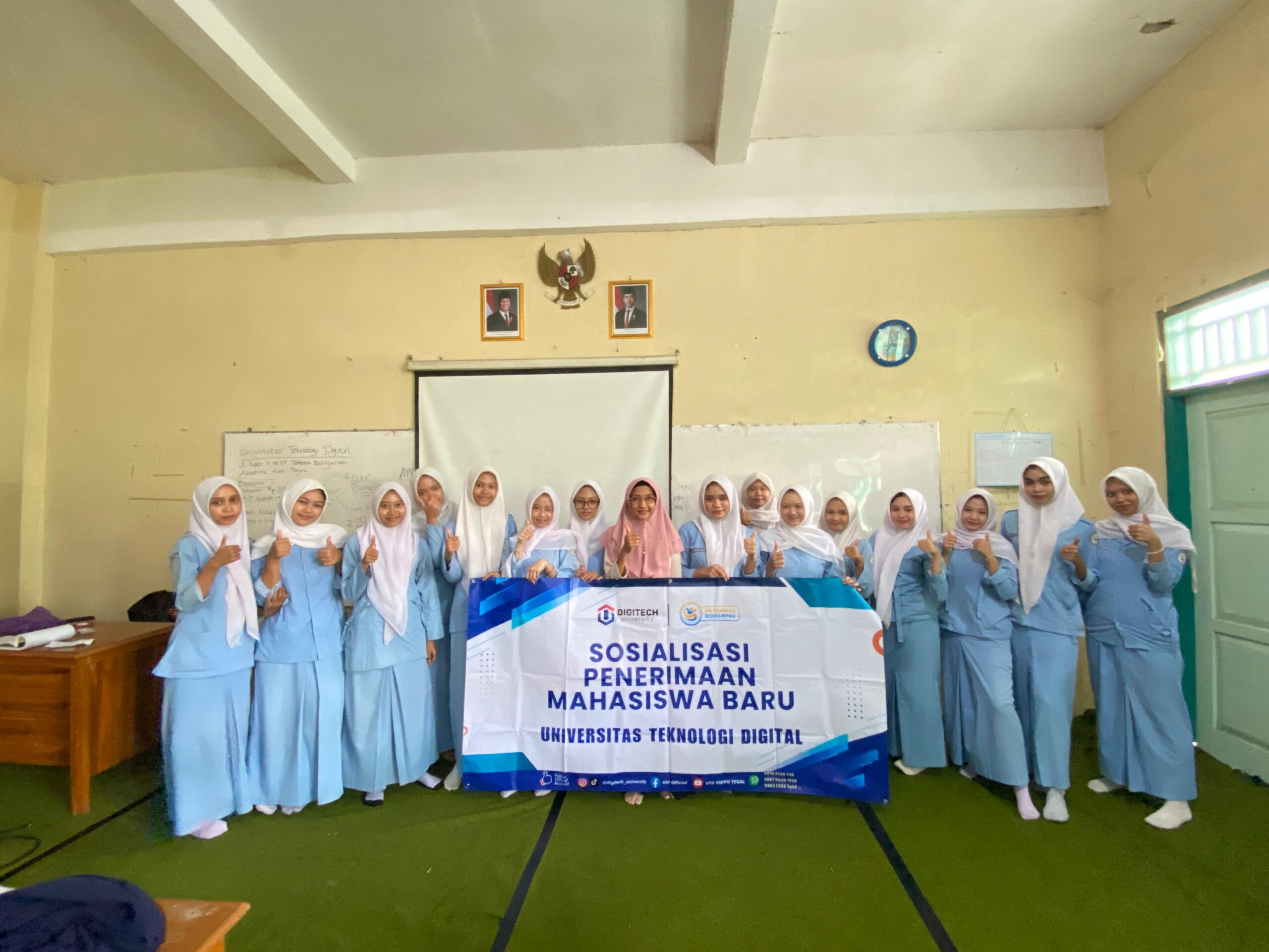Universitas Teknologi Digital Melaksanakan Kegiatan Sosialisasi PMB Di SMA Ihsaniyah Kota Tegal Universitas Teknologi Digital Melaksanakan Kegiatan Sosialisasi PMB Di SMA Ihsaniyah Kota Tegal