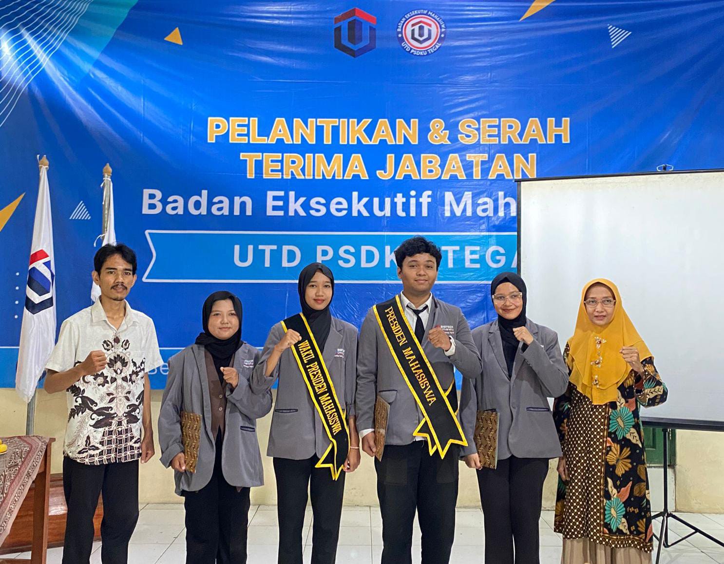 Pelantikan Dan Serah Terima Jabatan Ketua Dan Wakil Ketua BEM UNIVERSITAS TEKNOLOGI DIGITAL