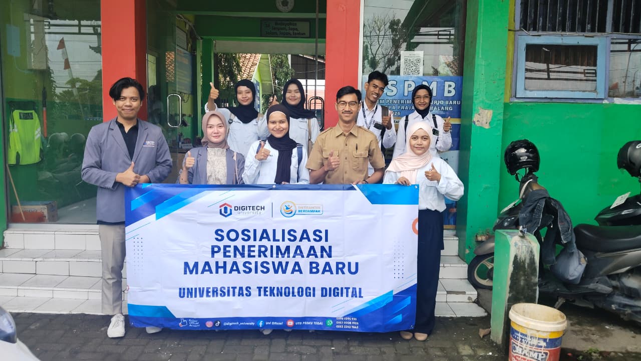 Universitas Teknologi Digital Gelar Sosialisasi Di SMK Satya Praja 3 Pemalang