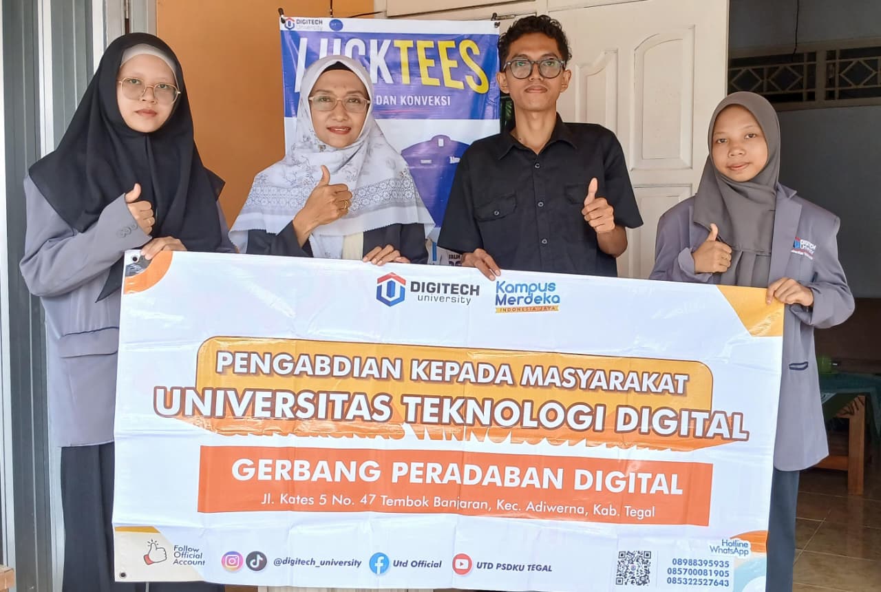 Universitas Teknologi Digital Melaksanakan  Kegiatan Pengabdian Kepada Masyarakat