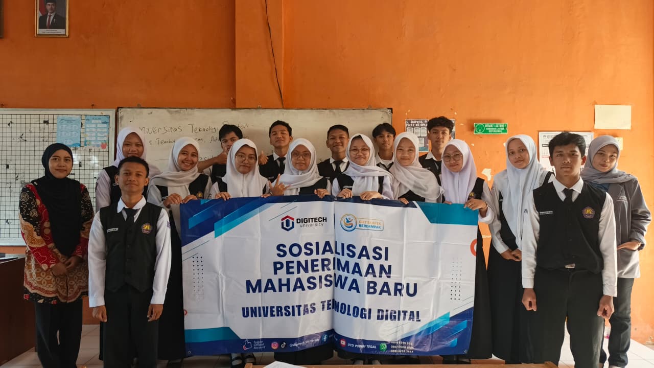 Universitas Teknologi Digital Mengadakan Sosialisasi Ke SMK Negeri 1 Slawi