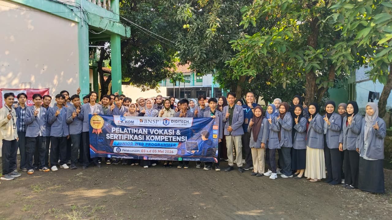 Universitas Teknologi Digital Mengadakan Uji Kompetensi Junior Web Programming