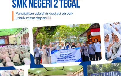 SOSIALISASI PMB BERHASIL DISELENGGARAKAN PADA SMK NEGERI 2 TEGAL