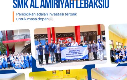 Dekatkan Akses Kuliah, DIGITECH University Sambangi SMK Al Amiriyah Lebaksiu Tegal