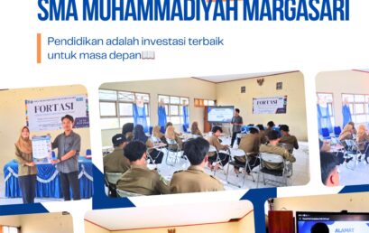 Sosialisasi PMB DIGITECH University Di SMA Muhammadiyah Margasari Berlangsung Interaktif