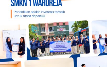 Tim PMB DIGITECH University dan Mahasiswa Sukses Gelar Sosialisasi Di SMK N 1 Warureja